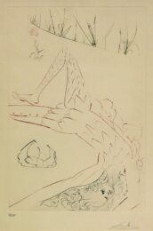Tristan Wounded, From The Tristan Et Iseult Series by Salvador Dalí at Gregg Shienbaum Fine Art