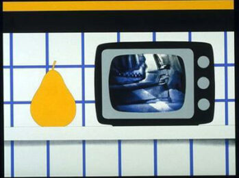 Tv Still Life by Tom Wesselmann at Sims Reed Gallery (IFPDA)