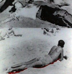 Two Figures (one With Shadow), From Hegel’s Cellar by John Baldessari at Gregg Shienbaum Fine Art