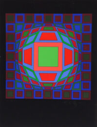 Untitled #4 by Victor Vasarely at Gregg Shienbaum Fine Art