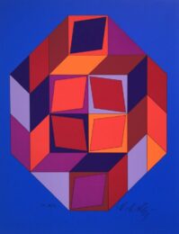 Untitled #7 by Victor Vasarely at Gregg Shienbaum Fine Art