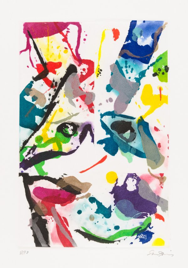 Untitled Sfe-056 by Sam Francis