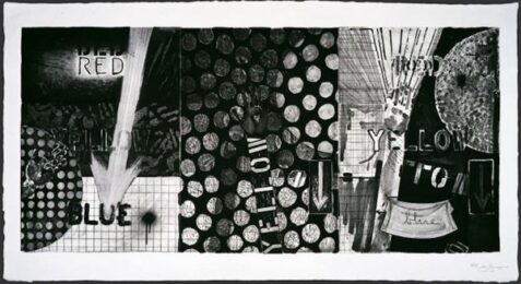 Private: Untitled (red, Yellow, Blue) by Jasper Johns at Michael Lisi/Contemporary Art
