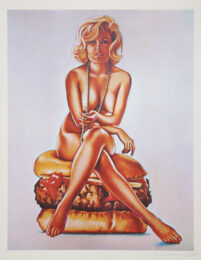 Verna Burger by Mel Ramos at Gregg Shienbaum Fine Art