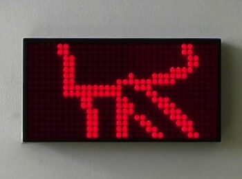 Walk by Julian Opie at Gregg Shienbaum Fine Art