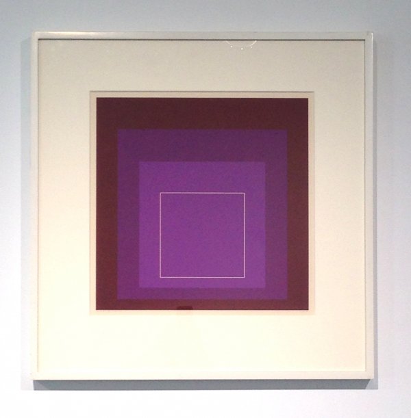 White Line Square Xi by Josef Albers