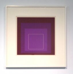 White Line Square Xi by Josef Albers at Gregg Shienbaum Fine Art