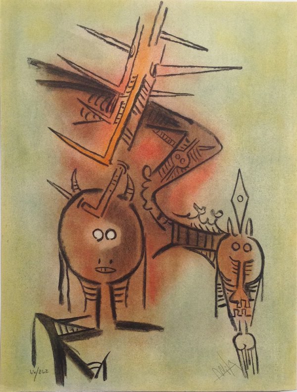 Belle Epine, From Pleni Luna by Wifredo Lam