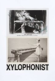 X Is For Xylophonist by Peter Blake at Brandler Galleries