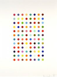 Xylene Cyanol Dye Solution by Damien Hirst at Vogtle Contemporary