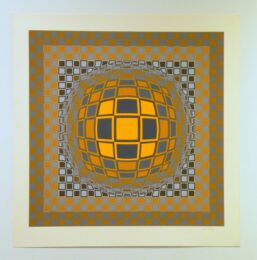 Zeng by Victor Vasarely at Gregg Shienbaum Fine Art