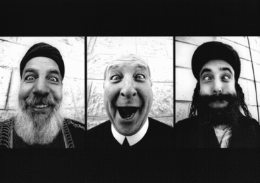 28 Millimetres, Face 2 Face – Holy Tryptich by JR at Lieberman Contemporary