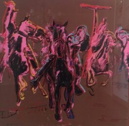 Action Picture 375 by Andy Warhol at Revolver Gallery