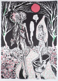 Adam And Eve by John Abell at Pomegranate Fine Art