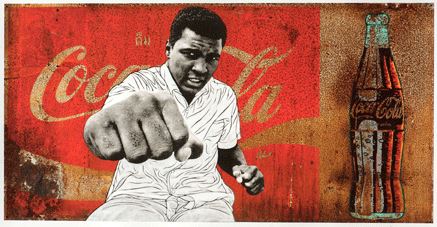 Ali Punches A Coke by Pakpoom Silaphan at Lieberman Contemporary