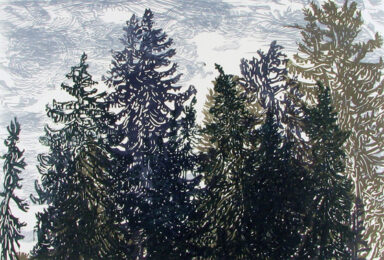 Among The Trees by Nancy Friese at Oehme Graphics