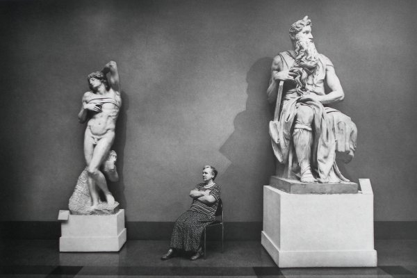 Dying Slave And Moses-pushkin Museum by Andy Freeberg