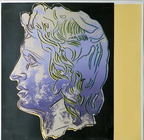 Alexander The Great, Trial Print Iib.291 by Andy Warhol