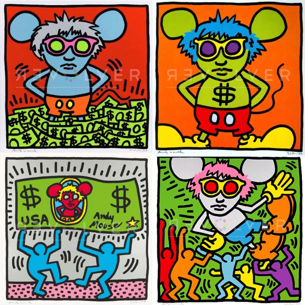 Andy Mouse Complete Portfolio by Andy Warhol
