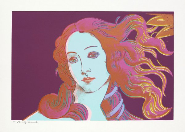 Birth Of Venus Fs#317 by Andy Warhol