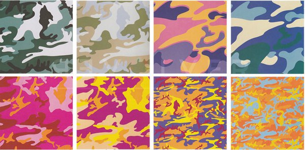Camouflage Complete Portfolio (fs Ii.406-413) by Andy Warhol