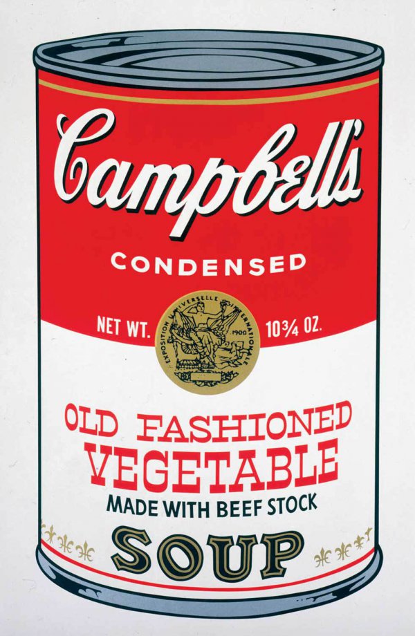 Campbell’s Soup Ii: Old Fashioned Vegetable by Andy Warhol
