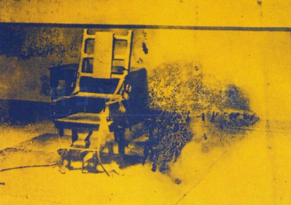 Electric Chair 74 By Andy Warhol by Andy Warhol