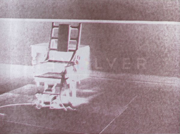 Electric Chair 78 By Andy Warhol by Andy Warhol
