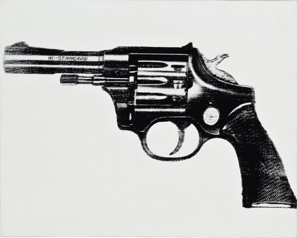 Gun By Andy Warhol by Andy Warhol