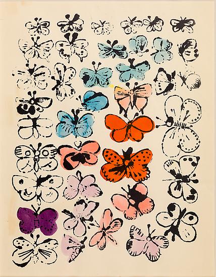 Happy Butterfly Day by Andy Warhol