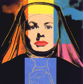 Ingrid The Nun Fs#314 by Andy Warhol