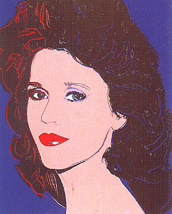 Jane Fonda Fs#268 by Andy Warhol