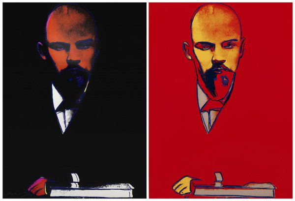Lenin (fs Ii.402 And Fs Ii.403) by Andy Warhol