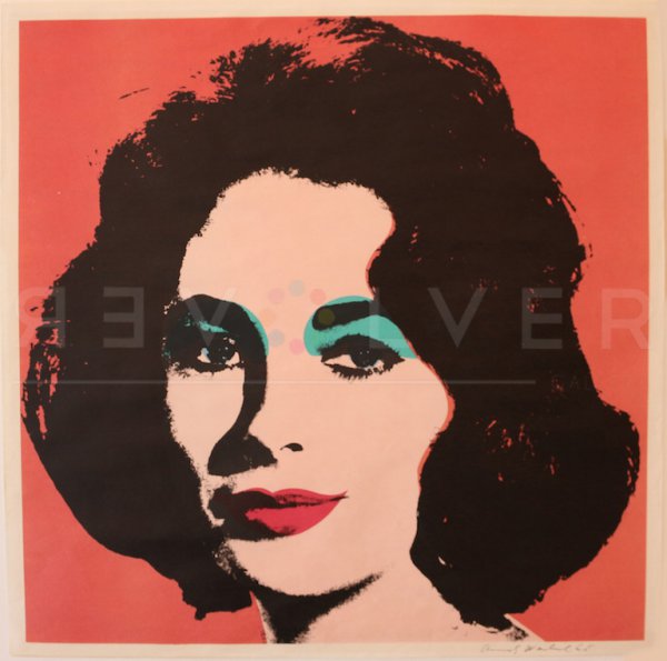Liz (fs Ii.7) by Andy Warhol