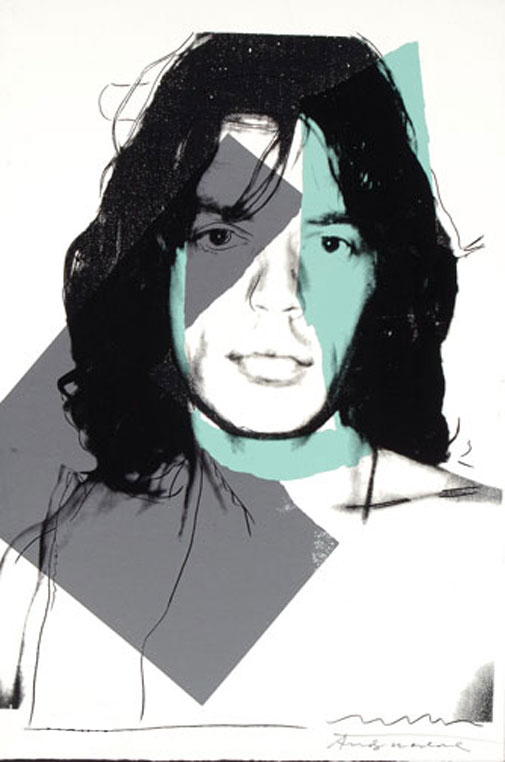 Mick Jagger (fs Ii.138) by Andy Warhol