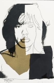 Mick Jagger Ii 146 By Andy Warhol by Andy Warhol