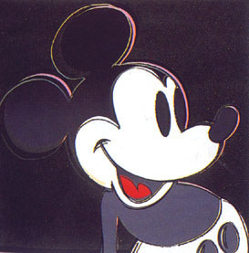 Mickey Mouse Fs 265 by Andy Warhol