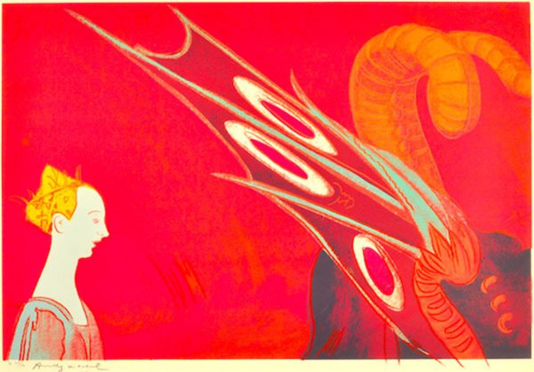 Paolo Uccello St. George (fs Ii.324) Tp by Andy Warhol