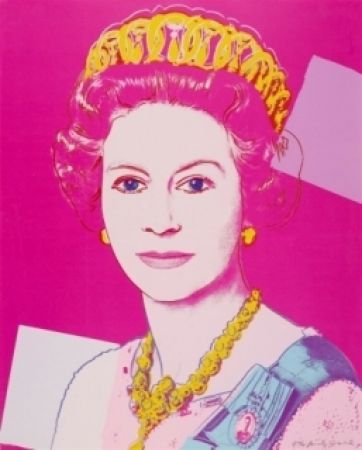 Queen Elizabeth Ii Of The United Kingdom 336 by Andy Warhol