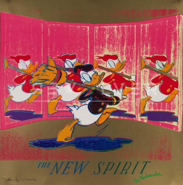 The New Spirit (donald Duck) (fs Ii.357) by Andy Warhol