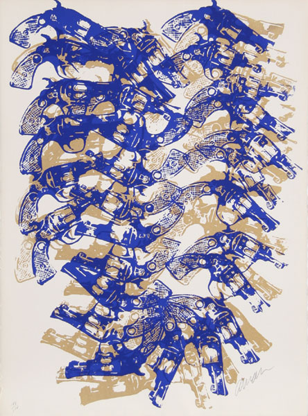 Western Accumulation by Arman