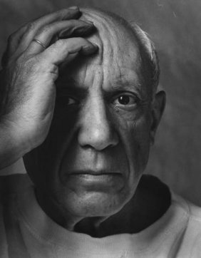 Pablo Picasso by Arnold Newman