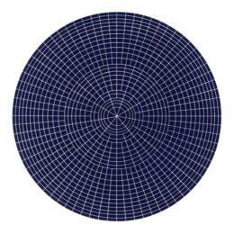 Array 1000/dark Blue by Rupert Deese at Manneken Press (IFPDA)