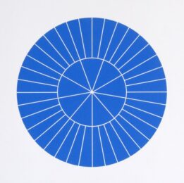Array 350/blue by Rupert Deese at Manneken Press (IFPDA)