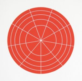 Array 350/red by Rupert Deese at Manneken Press (IFPDA)