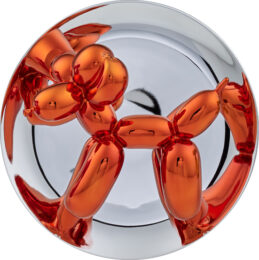 Balloon Dog (orange) by Jeff Koons at Vogtle Contemporary