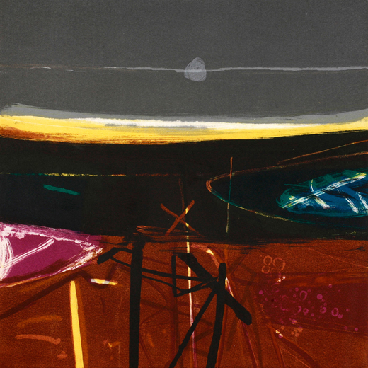 Downpatrick Storm by Barbara Rae