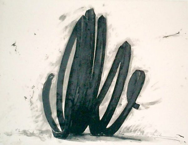 Undetermined Line Iv by Bernar Venet