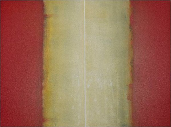 Red, Ochre Parallels by Betty Merken