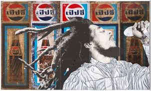 Bob On Pepsi by Pakpoom Silaphan at Lieberman Contemporary